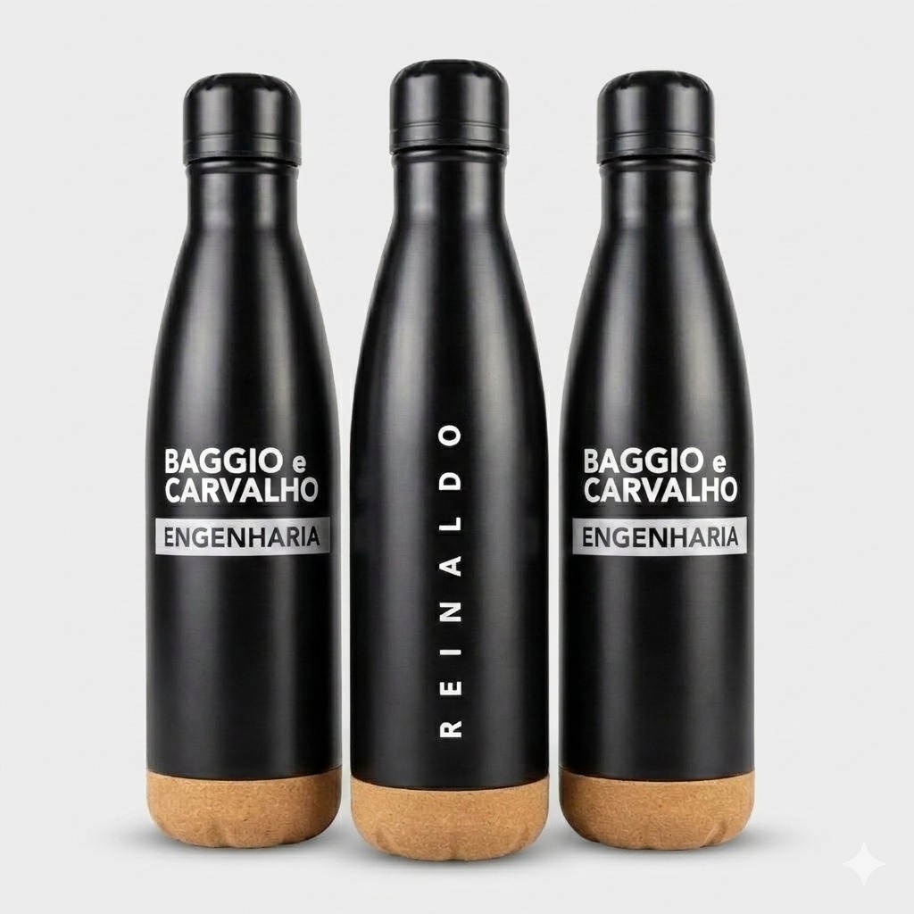 Garrafa térmica personalizada